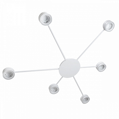 Люстра стельова Светкомплект G NURE 6xGX53 білий