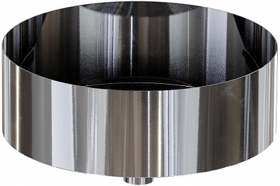 Лійка димохідна під 1мм 0,5 мм нерж Ф110 мм Versia-Lux