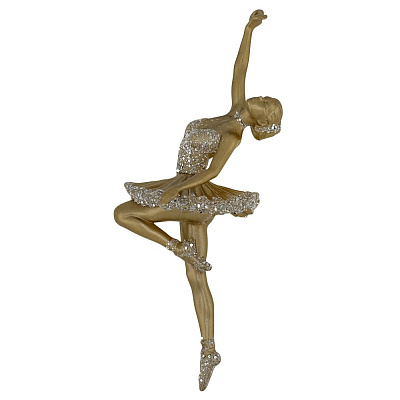 Підвіска MIS LT Балерина 12 см золотий