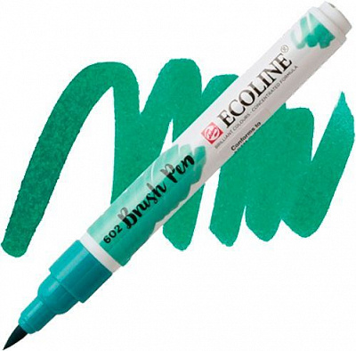 Маркер акварельный Ecoline Talens Brushpen 602 11506020 зеленый темный 