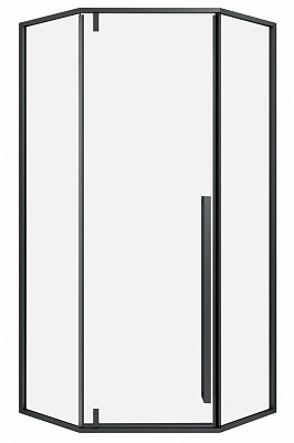 Душевая кабина Ravak Domino DSH3-90 BLACK+TRANSPARENT