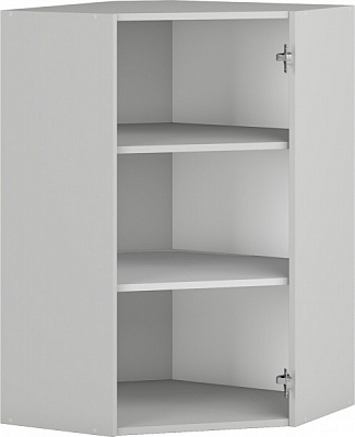 Шафа верхня Грейд кутова (стандарт) 600x927x600 мм сірий