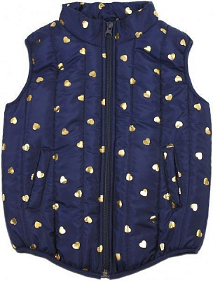 Жилет детский Danaya р.92 темно-синий ВЛ20-105 