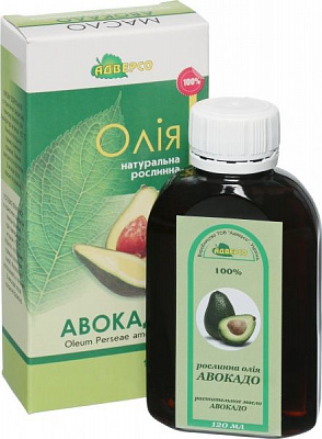 Натуральное масло Адверсо Авокадо 120 мл 