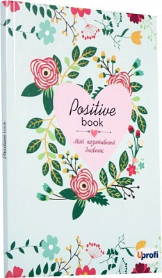 Щоденник Positive book зелений Uprofi plan