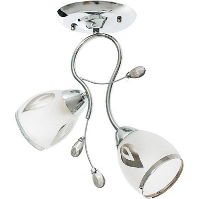 Люстра Санлайт НПБ 02-2х40-039 К1113/2Н хром