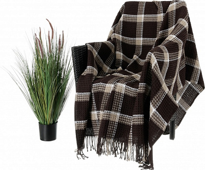 Плед Круїз 140x200 см мокко Lanavitta