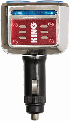 Разветвитель от гнезда прикуривателя King Company KST-203