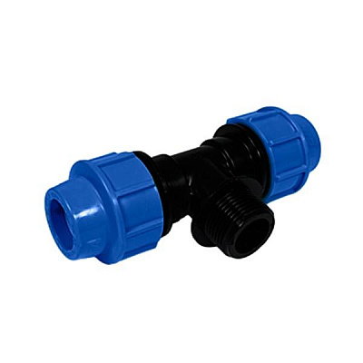 Трійник комбінований зовнішня SantehPlast 25x1/2