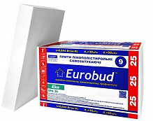 Пінопласт 25 Eurobud EPS-30 Eko 30 мм