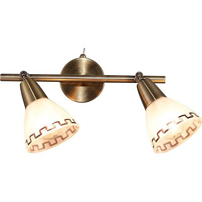 Спот Altalusse 2x40 Вт E14 античная бронза INL-9285W-02