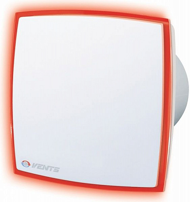 Вытяжной вентилятор Вентс ЛД Лайт 100 красный