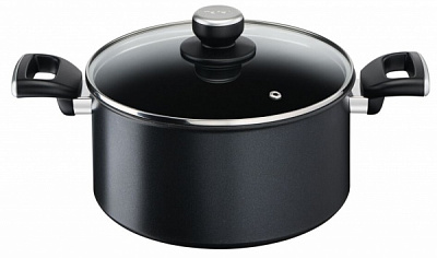 Кастрюля с крышкой 24 см Unlimited G2554672 Tefal