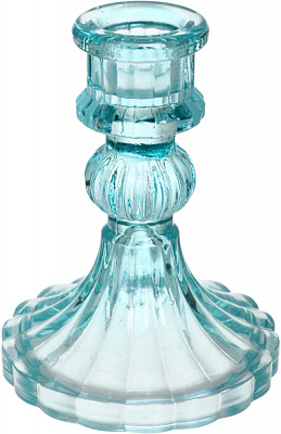 Подсвечник Glass 8х10,5 см голубой CY060915 Sensio