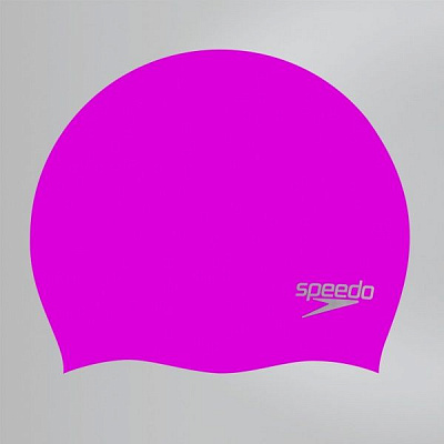 Шапочка для плавания Speedo MOULDED SILC CAP AU 8-70984D436 one size фиолетовый