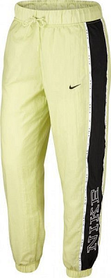 Брюки Nike W NSW PANT WVN PIPING CK1408-367 р. XL салатовый