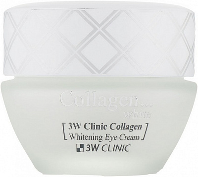 Крем для кожи вокруг глаз 3W Clinic осветляющий с коллагеном Collagen Whitenin 35 мл
