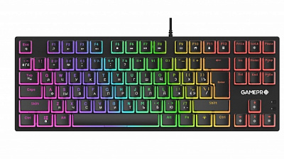 Клавиатура GamePro MK80B Blue Switch RGB (MK80B) black 