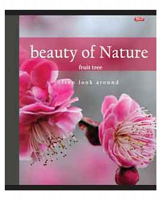 Тетрадь офисная В5 Цветы 150 л. с разделителями клетка на спирали Мечты сбываются