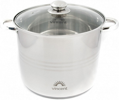 Кастрюля с крышкой Vincent 13 л (VC-3183-28) Vincent