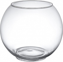 Ваза стеклянная прозрачная Аквариум 20х22 см Wrzesniak Glassworks