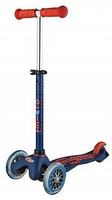Самокат Micro Mobillity Systems Mini Micro deluxe navy blue темно-синий ММD073 
