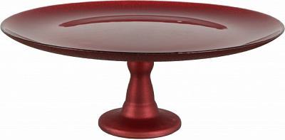 Тортниця Focus 33 см червона Dekor Cam