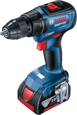 Шуруповерт аккумуляторный Bosch Professional GSR 18V-50 (3Ак) brushless 06019H5005