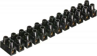 Колодка клемна Expert Power 20 А 14 кв.мм чорний