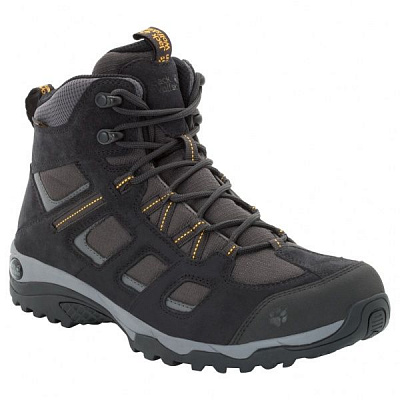 Ботинки Jack Wolfskin VOJO HIKE 2 TEXAPORE MID M 4032371-6350 р. 8,5 темно-серый