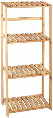 Стелаж дерев'яний PROзапас 1500x600x300 мм сосна