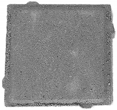 Тротуарная плитка Квадрат 100х100х60 серая