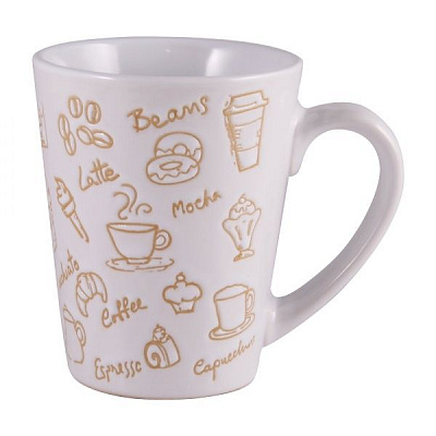 Чашка Coffee Drink White 320 мл M0420-L697W Milika