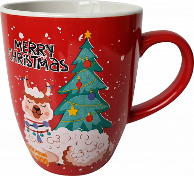 Чашка Lama Gift 410 мл Color М0420-FT21148-2 Milika