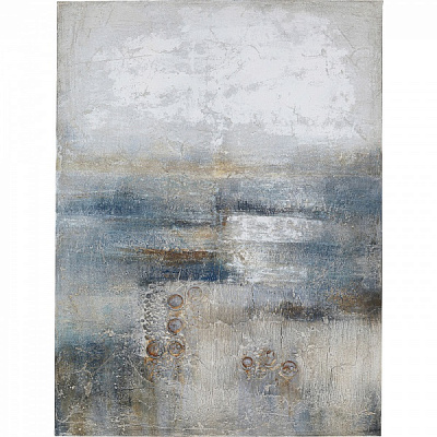 Картина акриловая Абстракция в ночи 90x120 см KARE Design 51449 