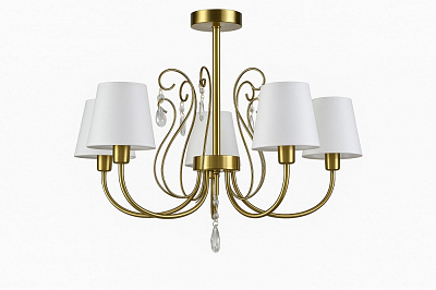 Люстра стельова Sensio Aurelia 5xE14 золотисто-жовтий PR-PL321158-5