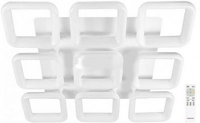 Люстра светодиодная Светкомплект Home CS 915 OP RC с пультом ДУ 135 Вт белый