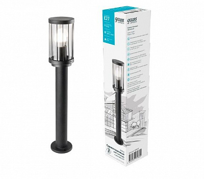 Стовпчик Gauss Vega 50 см E27 60 Вт IP54 антрацит GD023