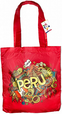 Сумка-шоппер 4PROFI Peru 40x35 см разноцветный 