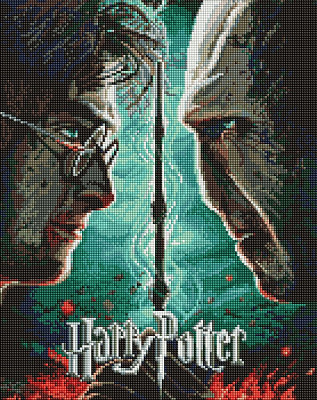 Алмазная мозаика Harry Potter: Гарри и Волдеморт ©Warner Bros. Ideyka
