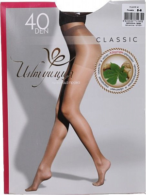 Колготки жіночі Інтуїція Класіка 40 den р. 5-6 какао
