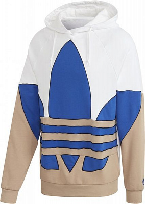 Джемпер Adidas OUT CLR BL HOOD GE6225 р. L белый