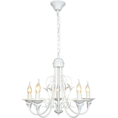 Люстра Victoria Lighting 8x40 Вт E14 белый Dolores