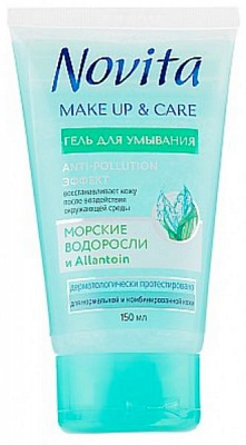 Гель для умывания Novita Make Up & Care 150 мл