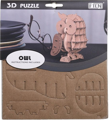 3D-пазл сова 15x15 