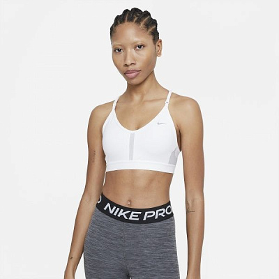 Бра Nike W NK INDY BRA V-NECK CZ4456-100 M белый