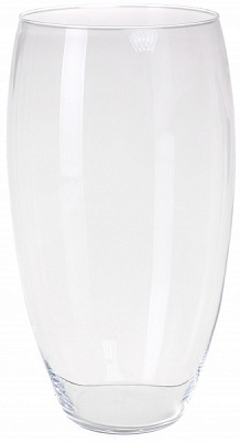 Ваза скляна Wrzesniak Glassworks Класік 17-317P 35 см прозора