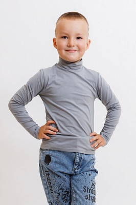 Водолазка для мальчика KOSTA р.140 серый 2604-4 