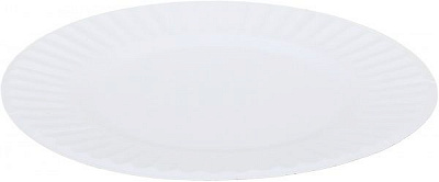 Набір тарілок Weekend паперових 18 см 25 шт.