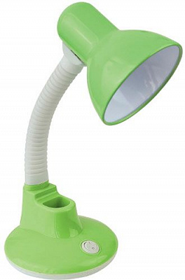 Настольная лампа офисная Ultraflash UF-316 С16 1x60 Вт E27 зеленый 